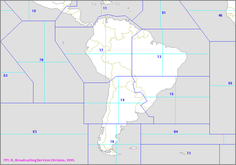 ITU CIRAF Dél-Amerika