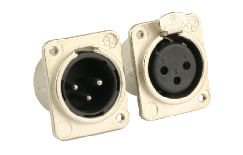 XLR csatlakozók
